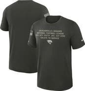 Nike Men's Nike Forest Green Jacksonville Jaguars 2025 Salute to Service Sideline Slub Dri-FIT T-Shirt