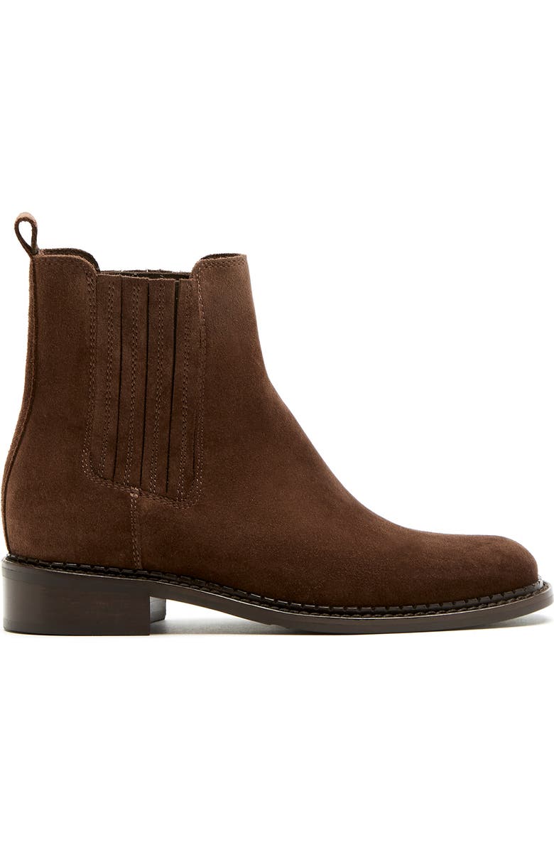 La Canadienne Seraphina City Dry<sup>™</sup> Waterproof Chelsea Boot, Alternate, color, Brunette Suede