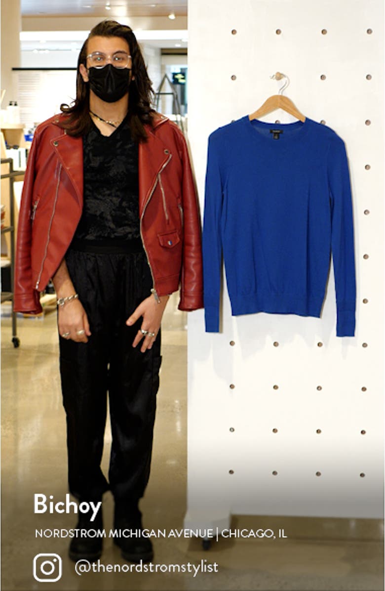 Women's Crewneck Sweater, sales video thumbnail