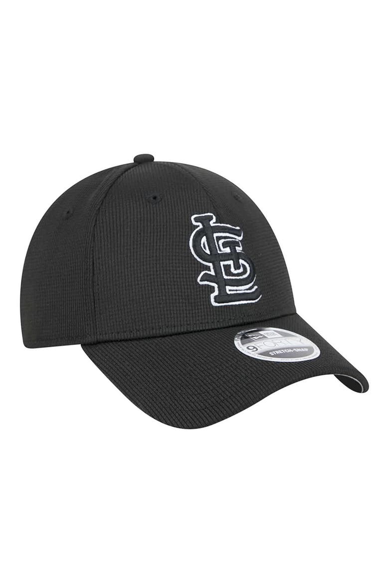 Men's New Era Black St. Louis Cardinals Pivot 9FORTY Adjustable Hat, Alternate, color, Black