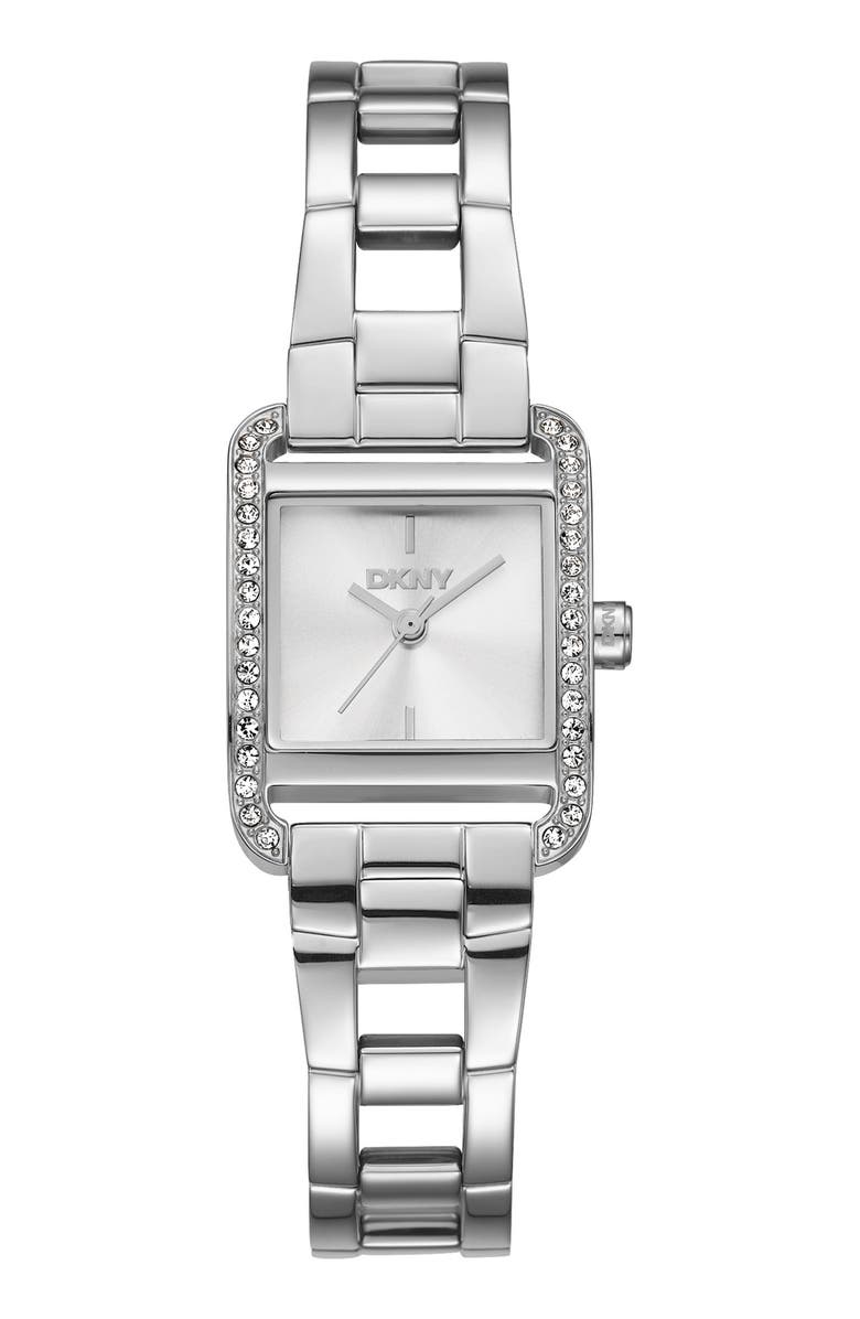 DKNY L 143 Bracelet Watch & Bracelet Set, Alternate, color, Silver