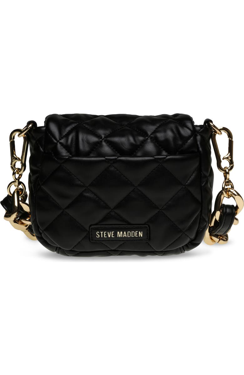 Steve Madden Bheara Quilted Faux Leather Shoulder Bag, Alternate, color,