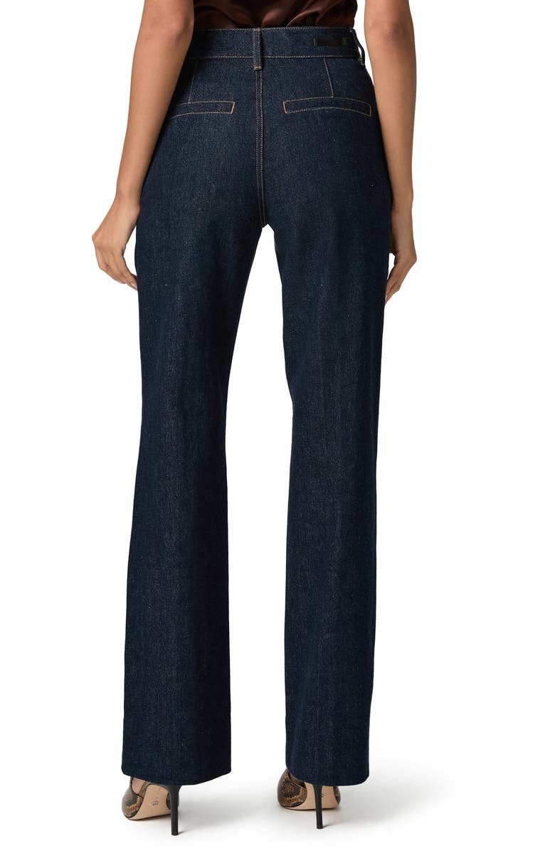 PAIGE Skye High Waist Straight Leg Jeans, Alternate, color, Saville