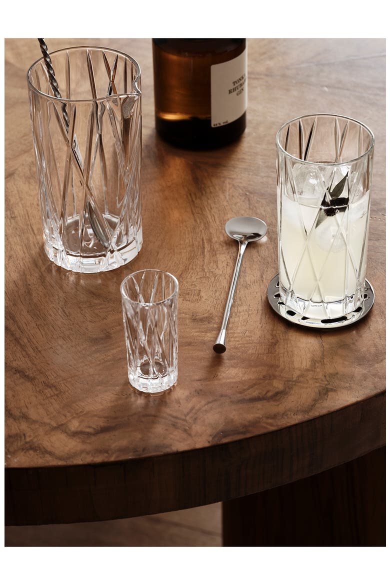 City Set of 4 Crystal Highball Glasses, Alternate, color, CLEAR