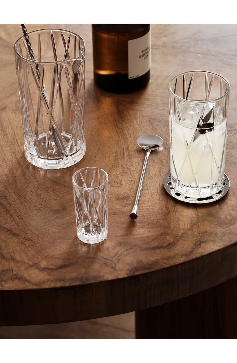 Orrefors City Set of 4 Crystal Highball Glasses, Alternate, color, Clear