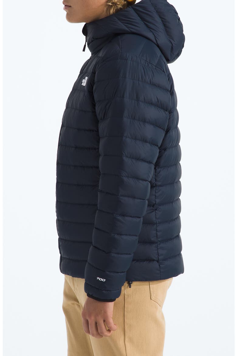 Classic 700 Fill Power Down Hooded Jacket, Alternate, color, SUMMIT NAVY
