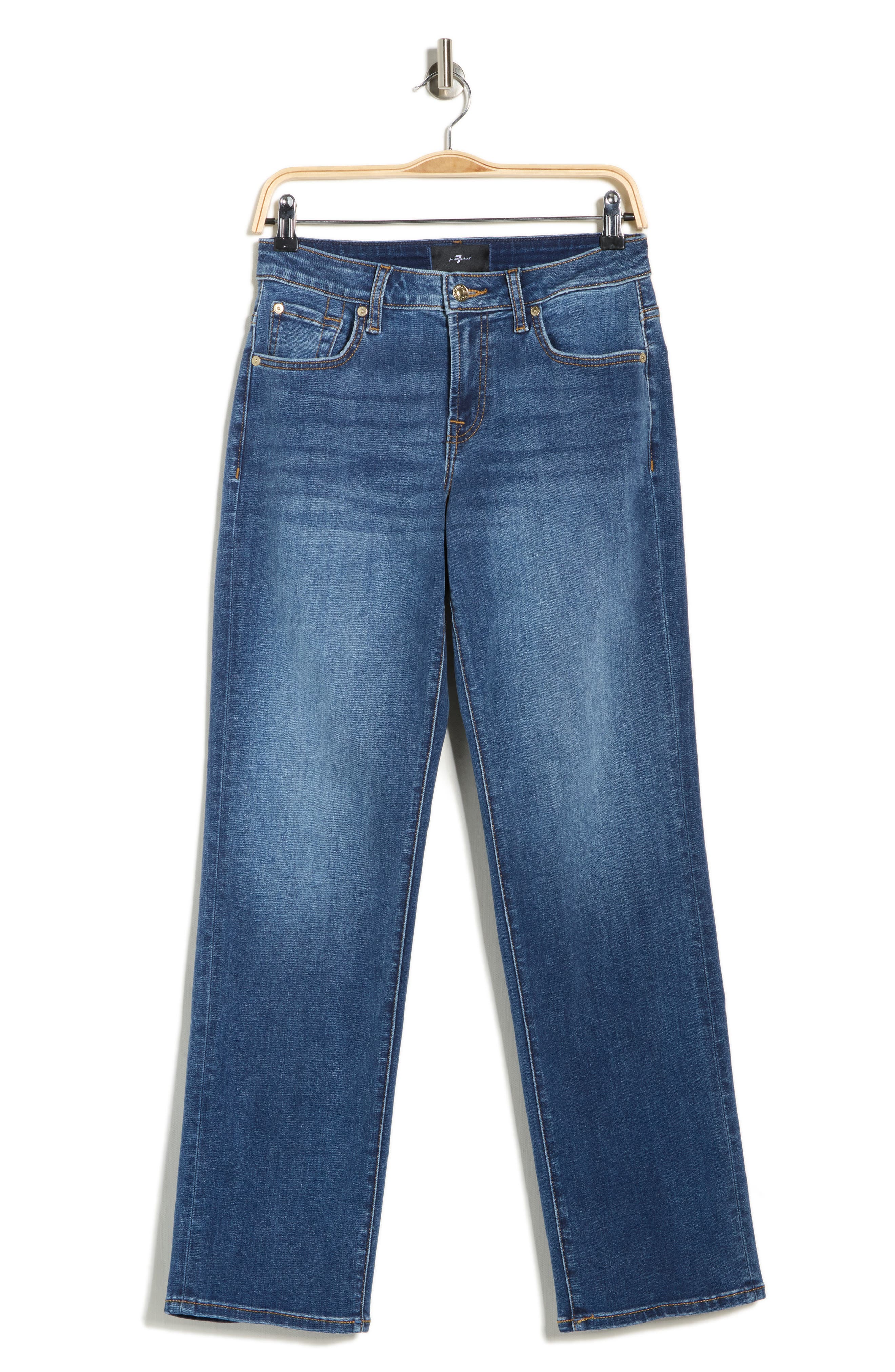 7 For All Mankind Calie Straight Leg Jeans