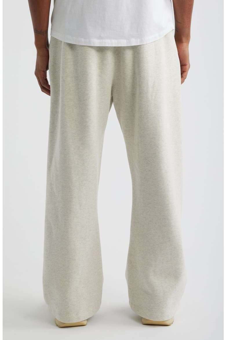 Signature Flare Sweatpants, Alternate, color, CONCRETE/DARK CONCRETE HEATHER