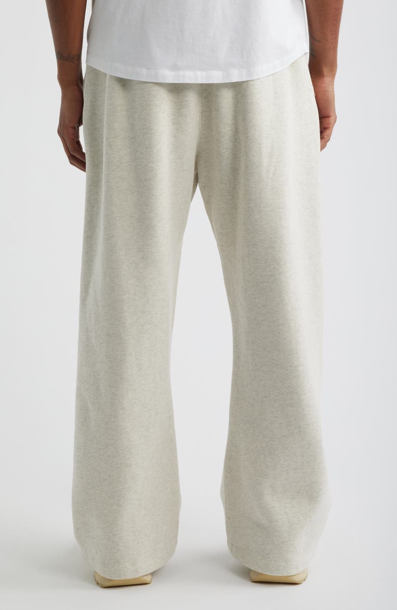 Fear of God Essentials Signature Flare Sweatpants, Alternate, color, Concrete/Dark Concrete Heather