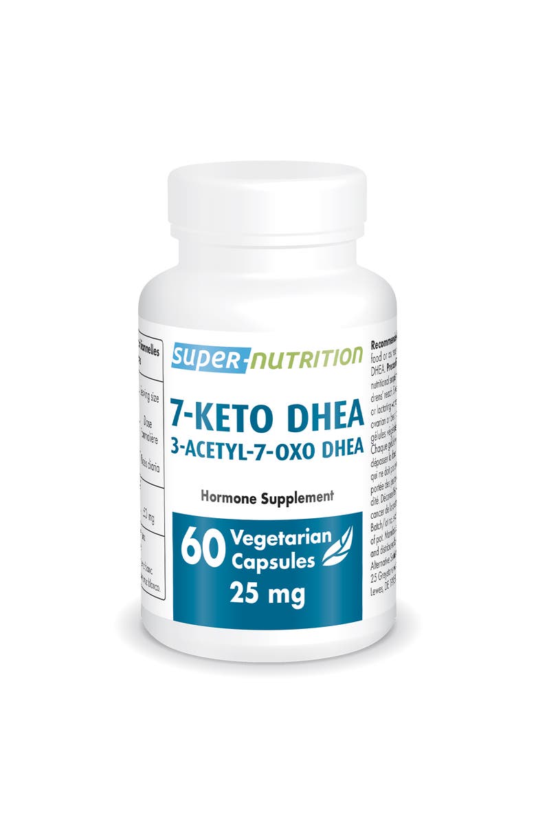 SuperSmart 7-Keto DHEA 25mg, Main, color, NO COLOR