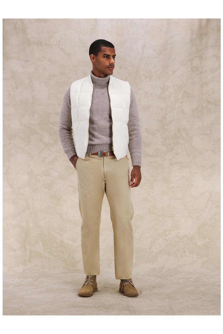 Wool Vest Jacket, Alternate, color, White