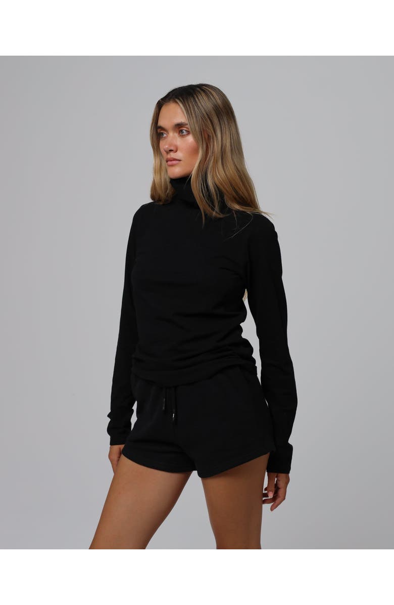 JUANA Hemp Essentials Mockneck, Alternate, color, Black