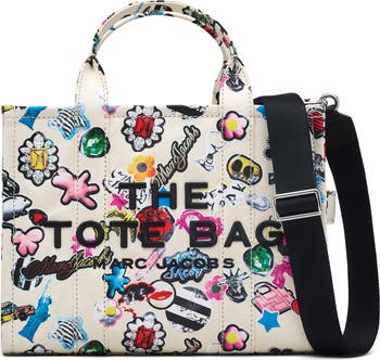 Marc Jacobs The Medium Sticker Canvas Tote Bag | Nordstrom
