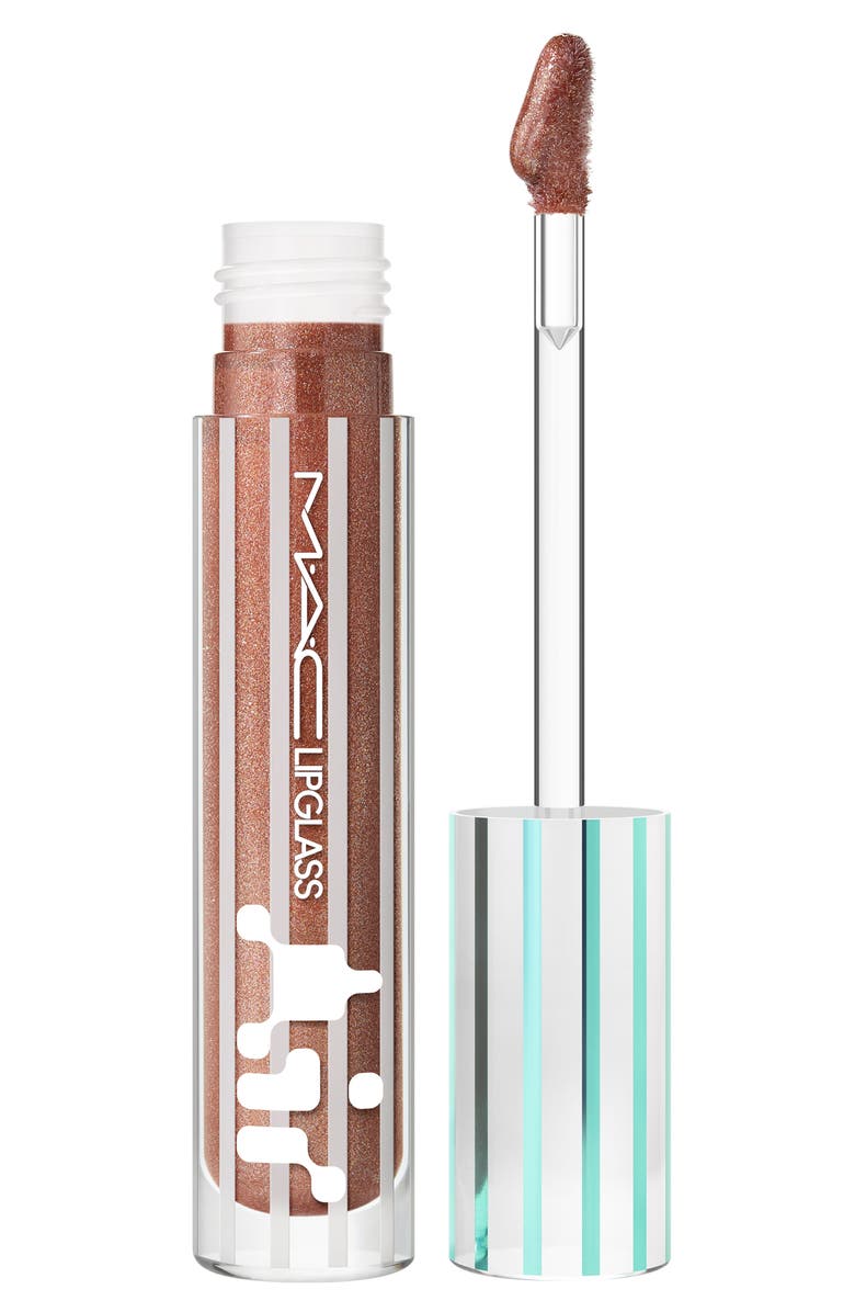 MAC Cosmetics Lipglass Air Nonsticky Lip Gloss, Main, color, Twinkle Taupe