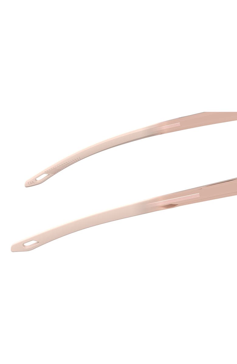 Under Armour 55mm Square Sunglasses, Alternate, color, Crystal Pink