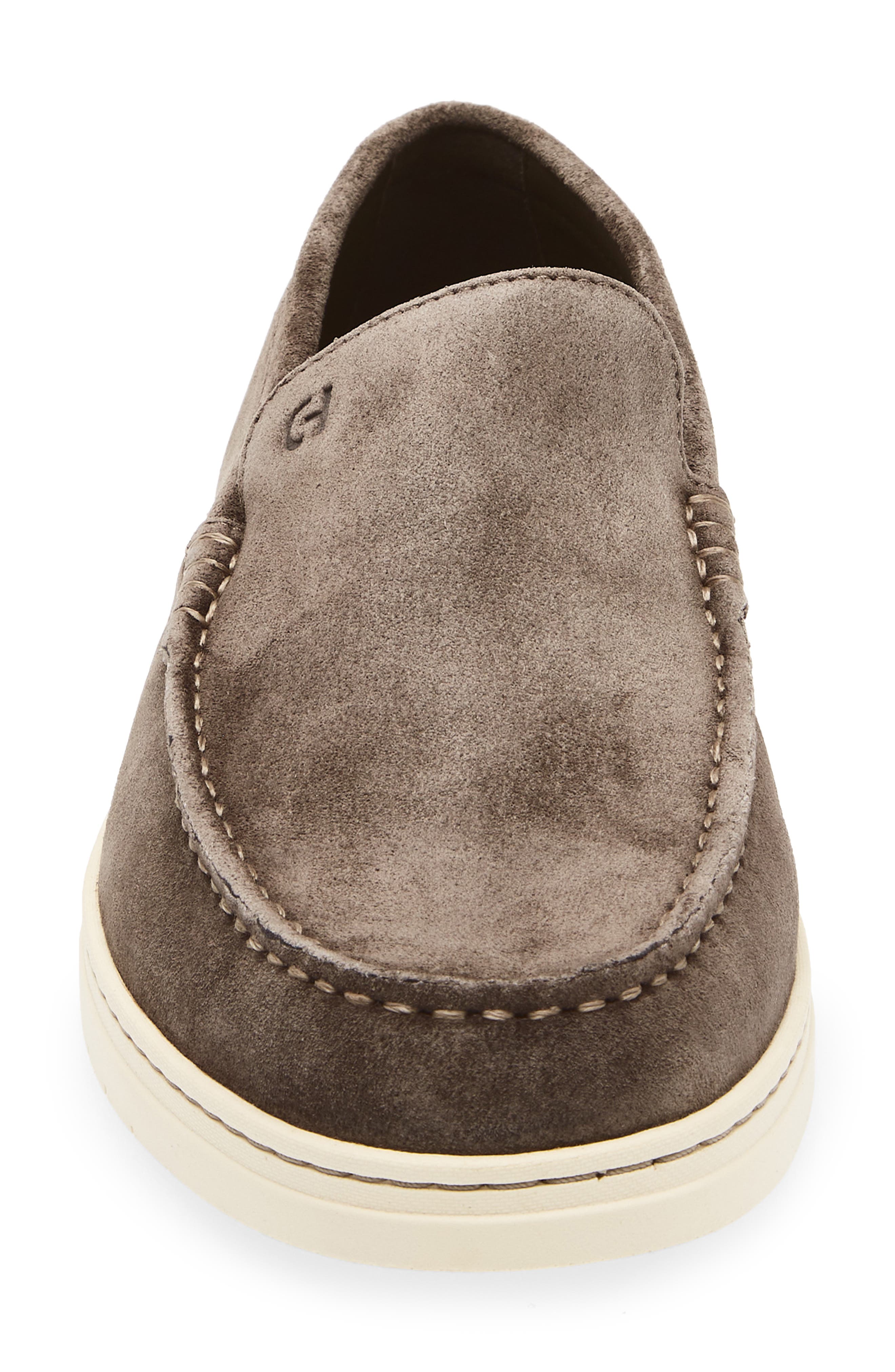 Cole Haan Greenwich Grand Venetian Loafer, Alternate, color, Morel Suede Ivory