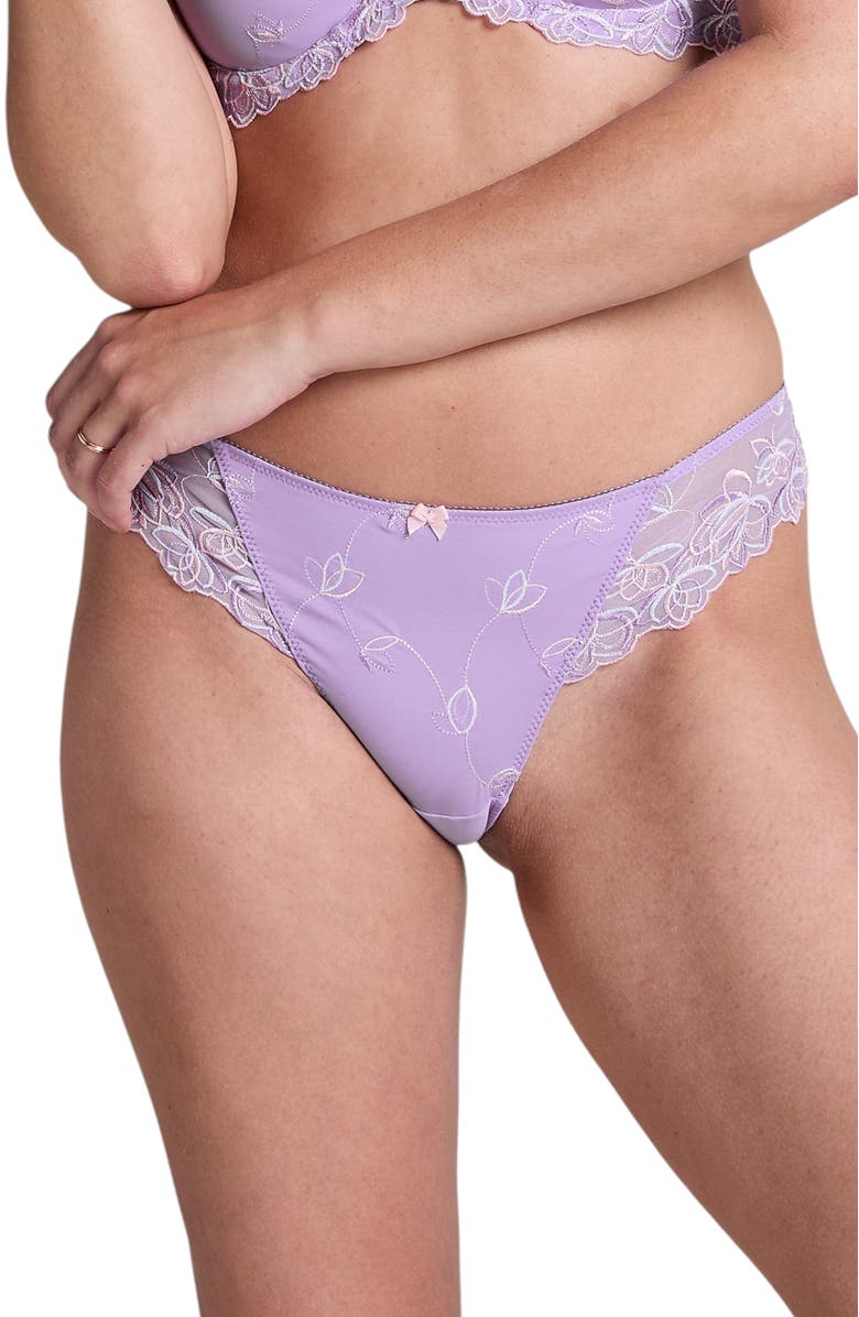 Hunkemöller Diva thong, Main, color, Crocus Petal