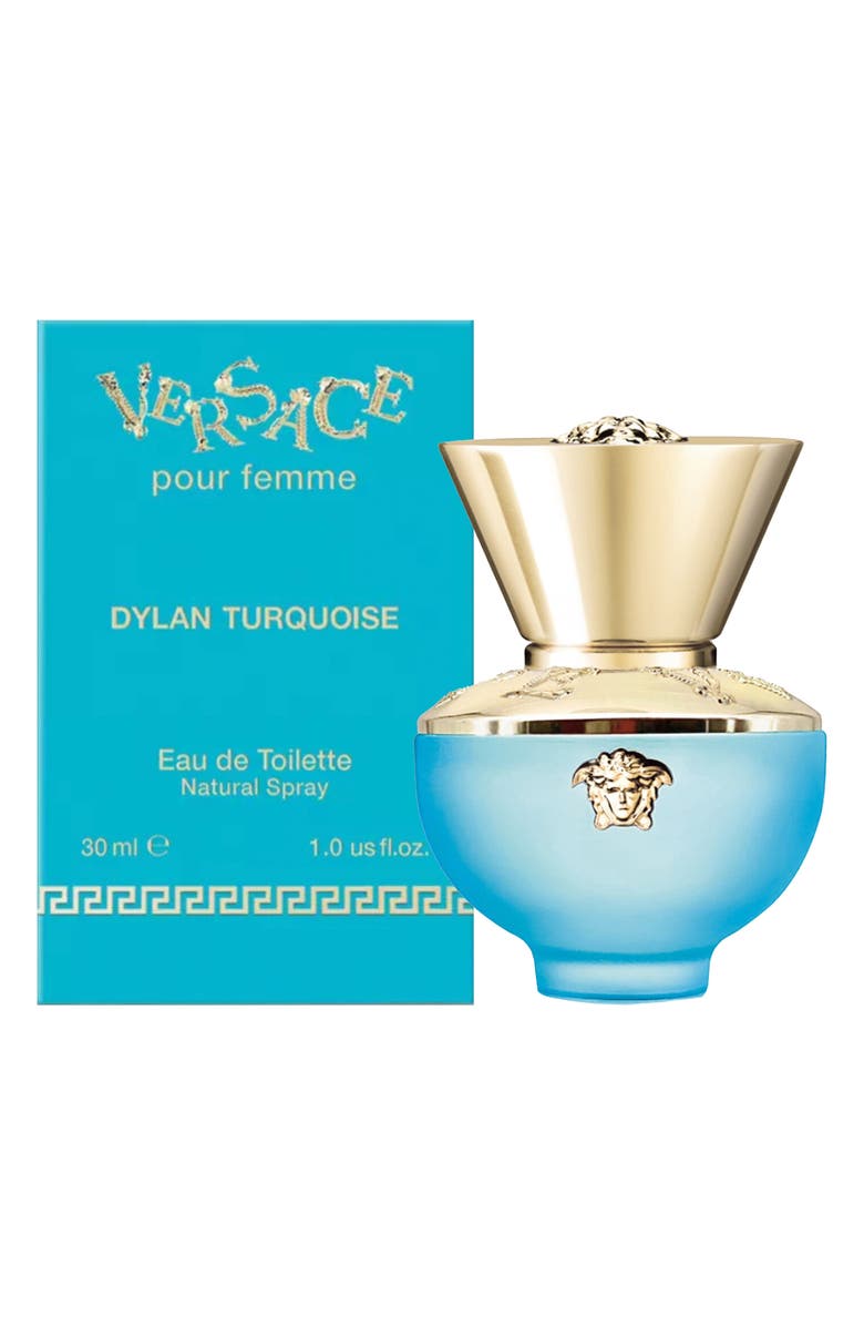 Versace Dylan Turquoise Eau de Toilette, Alternate, color, 