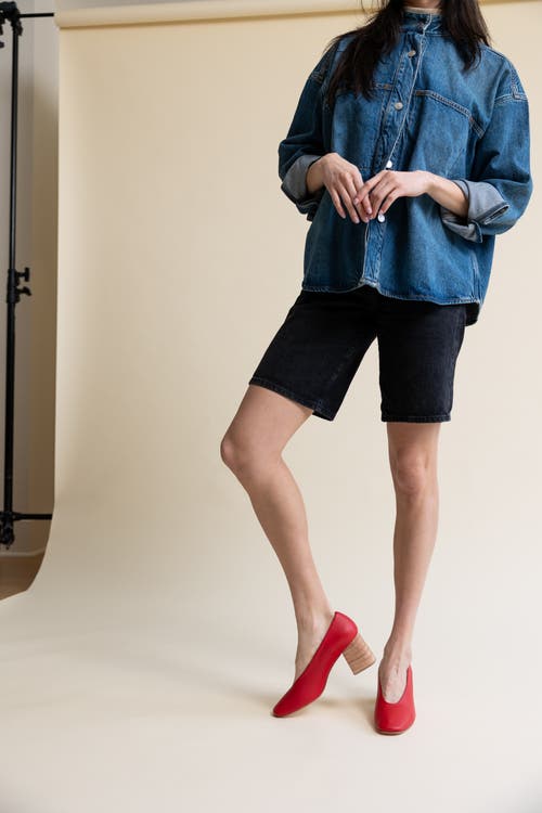 Huma Blanco Salvador Block Heel Pump