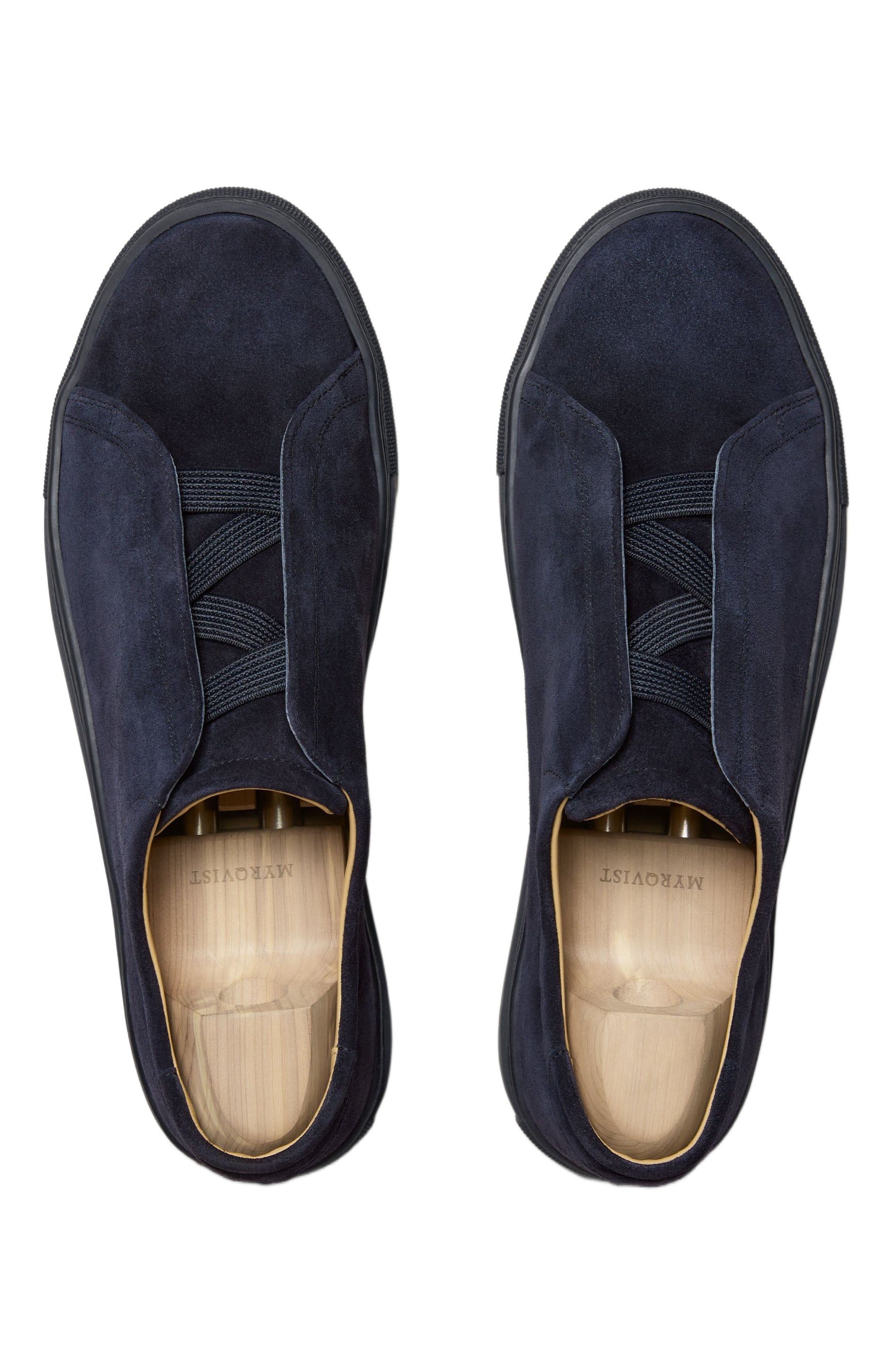 Alnö Elastic Sneakers, Alternate, color, Midnight Blue