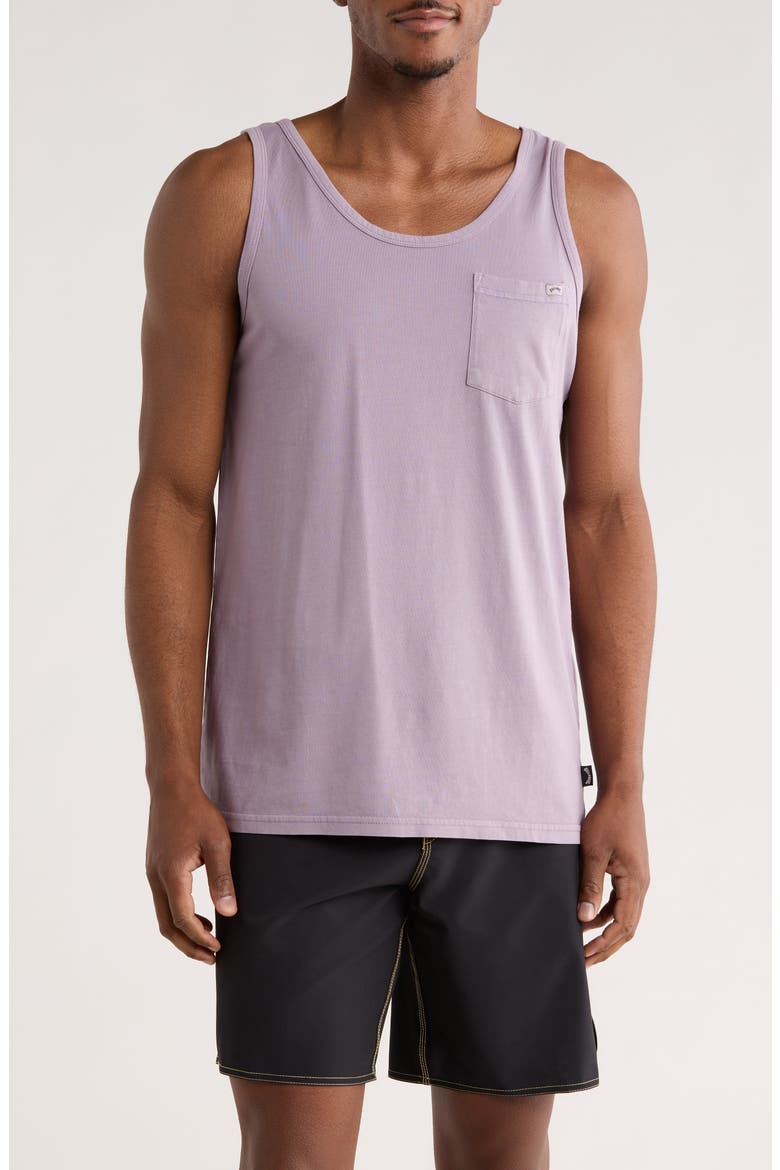 Essential Premium Cotton Tank, Main, color, LIME PUNCH
