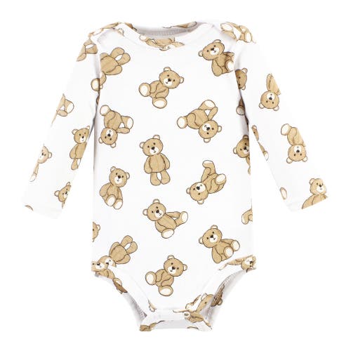 Hudson Baby Everyday Long-sleeve Cotton All-in-ones In Multi