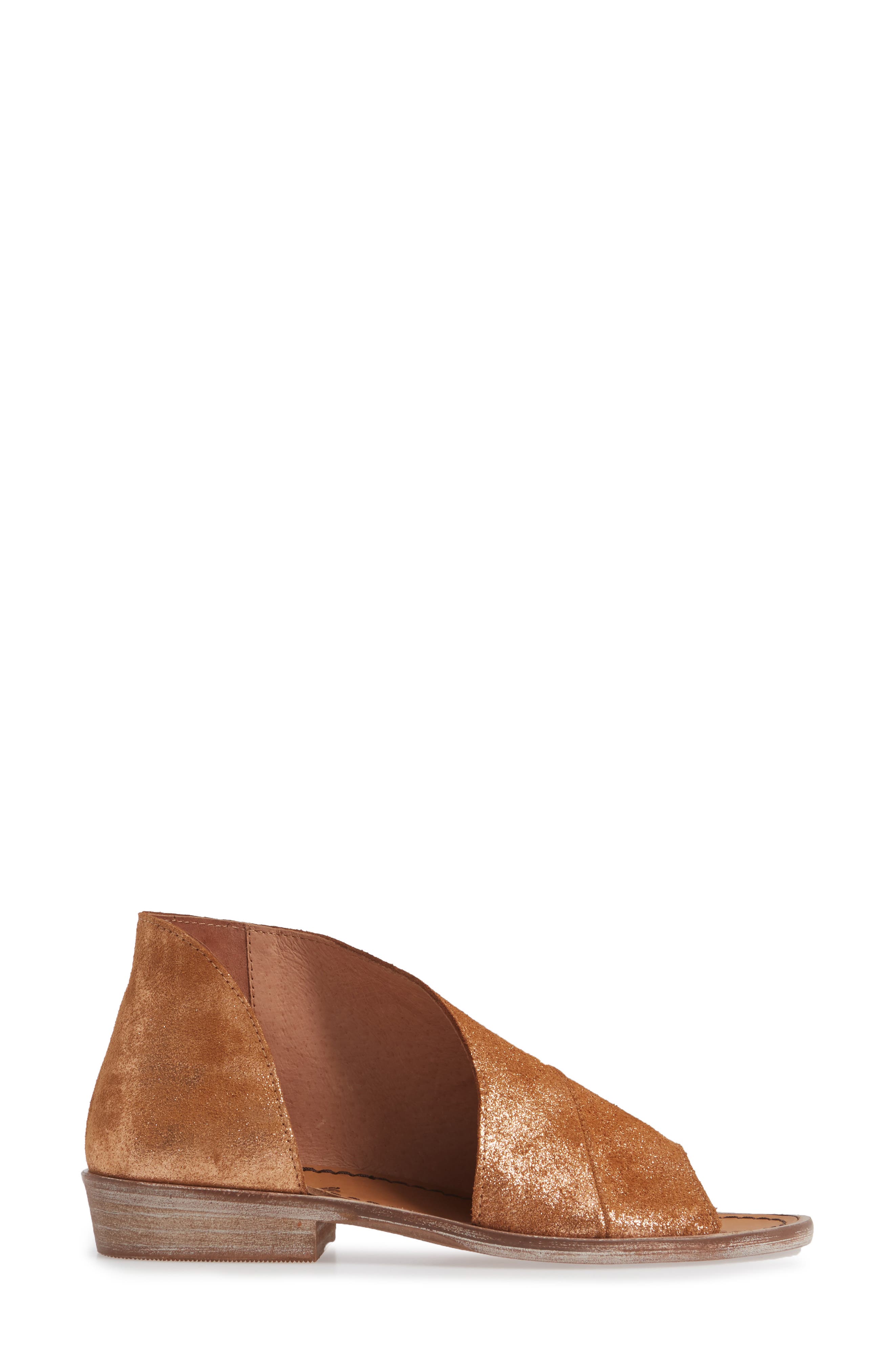 Mont Blanc Asymmetrical Sandal, Alternate, color, ROSE