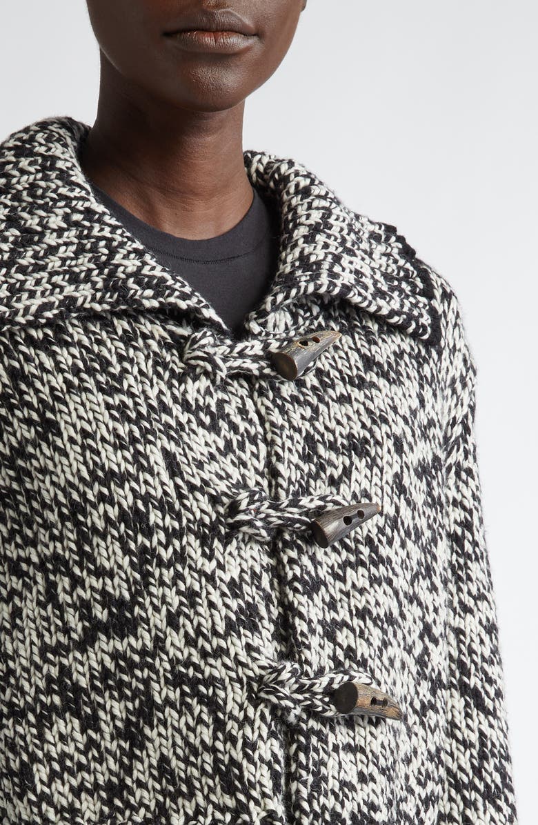 Altuzarra Lantini Marled Merino Wool Blend Sweater Jacket, Alternate, color, 