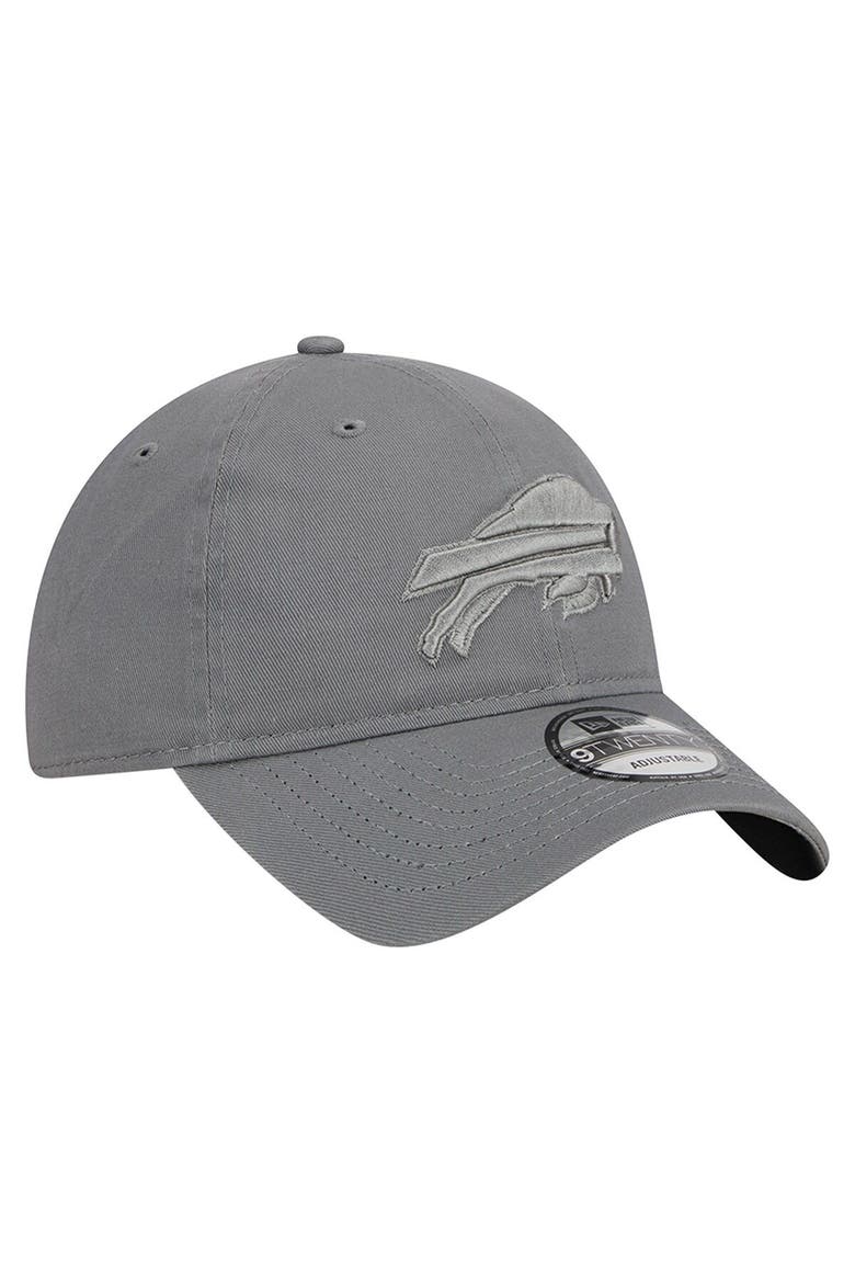 Men's New Era Gray Buffalo Bills Color Pack 9TWENTY Adjustable Hat, Alternate, color, Gray