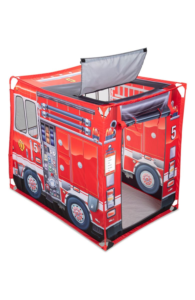 Melissa & Doug Fire Truck Play Tent, Main, color, 