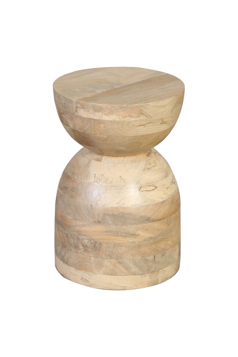 Levanto Mango Wood Side Table, Main, color, Natural