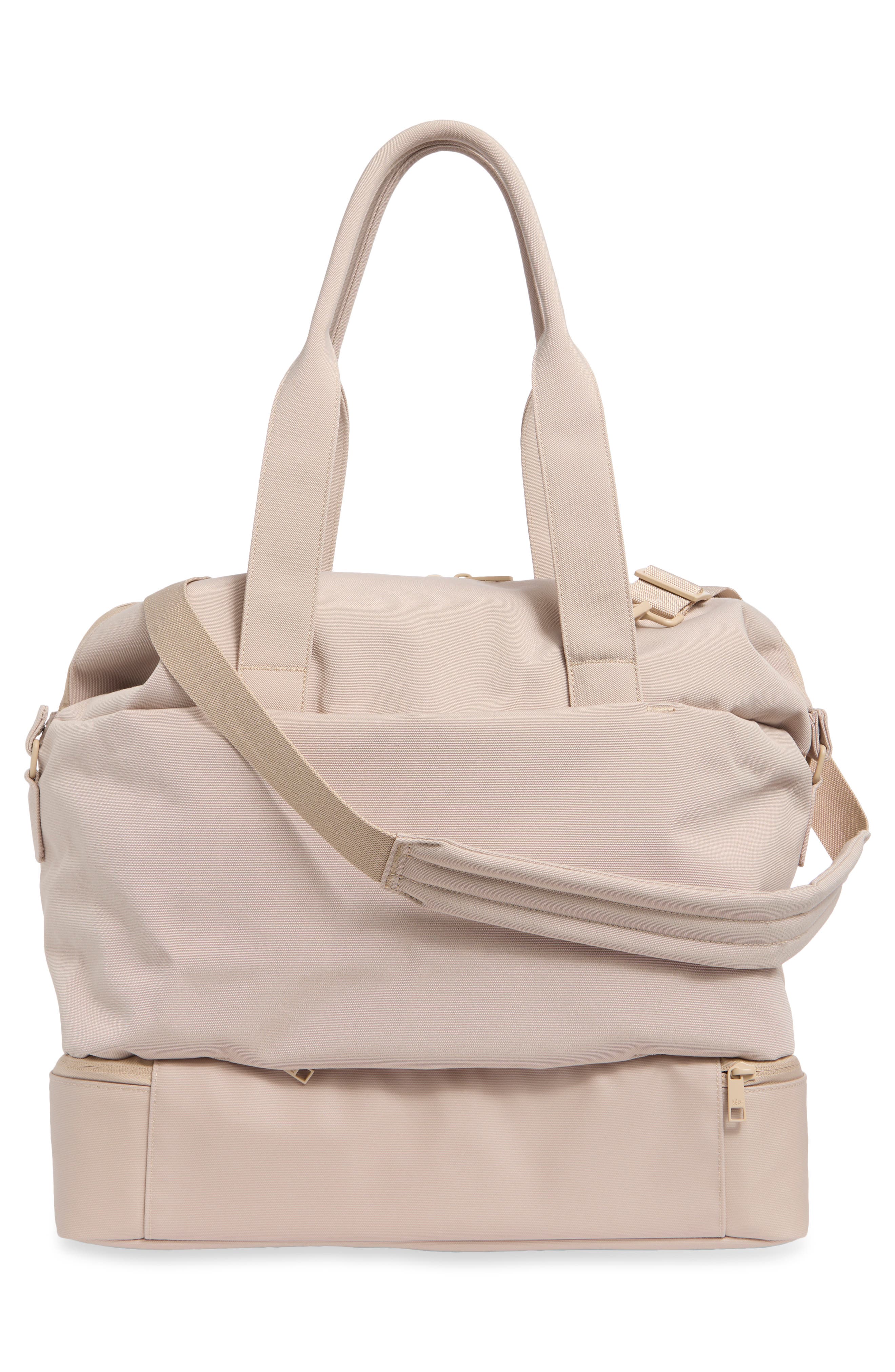 The Weekender Bag, Alternate, color, BEIGE