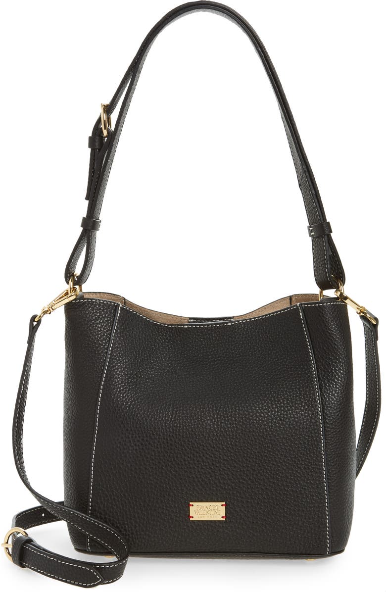 Frances Valentine Small June Leather Hobo, Main, color,