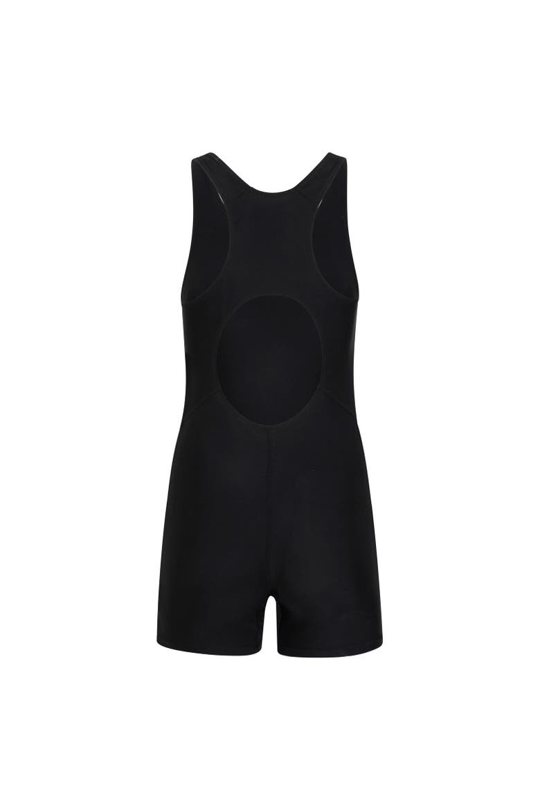 Shorty Legsuit, Alternate, color, Black
