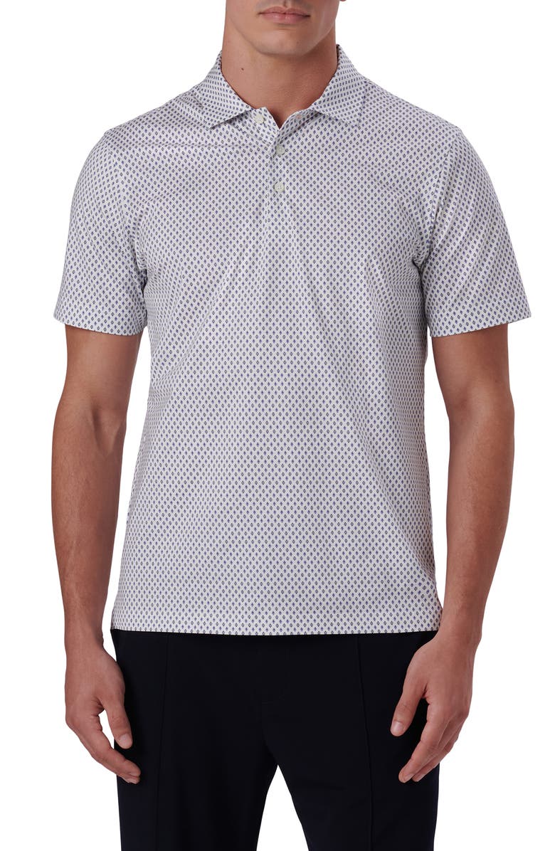 Bugatchi Victor OoohCotton<sup>®</sup> Print Polo, Main, color, 