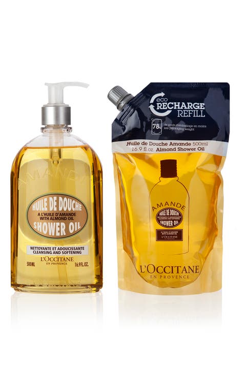 Almond Shower Oil Duo $84 Value