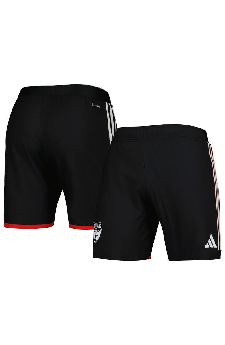 adidas Men's adidas Black FC Dallas 2023 Away AEROREADY Authentic Shorts, Main, color, Black