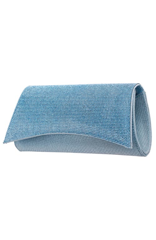 Nina Enid Clutch In Icy Blue