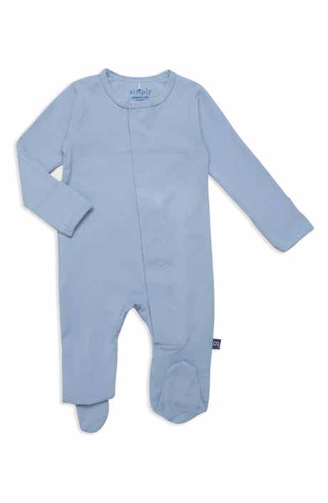 Magnetic Me Cloud Stretch Organic Cotton Blend Magnetic Footie