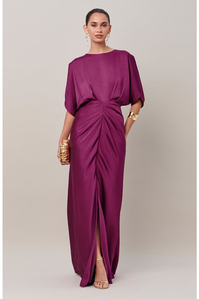 Mona Maxi Dress, Alternate, color, Magenta