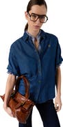 GERARD DAREL Cess Denim Shirt