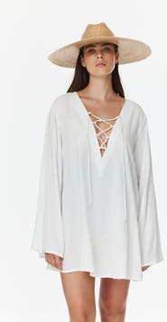 Gottex Beach Life Mist & Sand Mini Dress Cover-Up