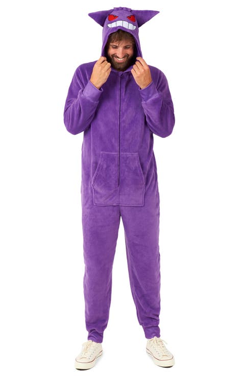 Pokémon™ Gengar Fleece Hooded Jumpsuit
