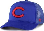 '47 Men's '47 Royal Chicago Cubs Foam Logo Trucker Adjustable Hat