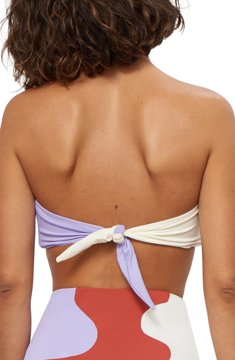 Mara Hoffman Abigail Bandeau Bikini Top, Alternate, color,