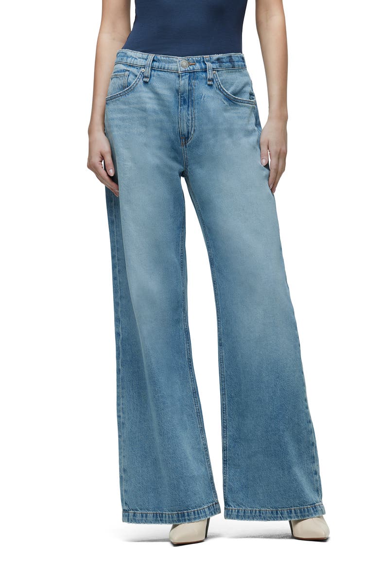 Jodie High Waist Super Wide Leg Jeans, Main, color, ASPEN