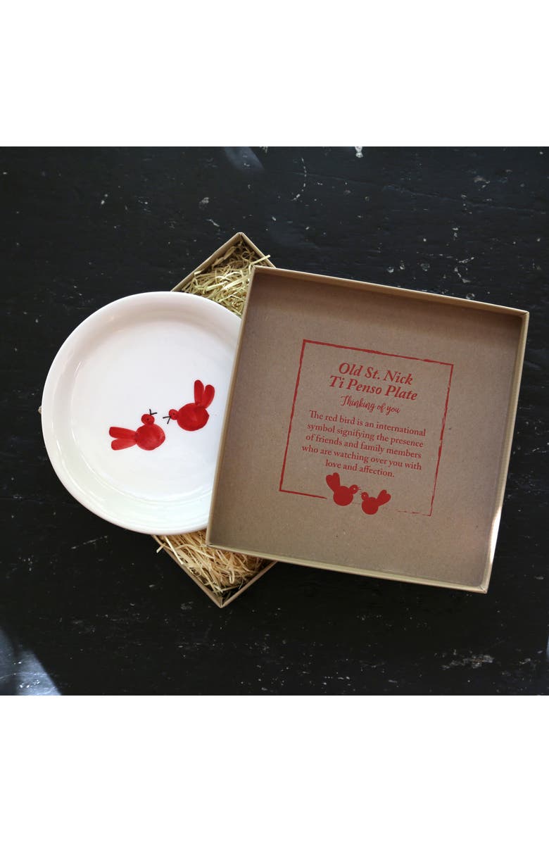 VIETRI Old St. Nick Ti Penso Plate, Alternate, color,