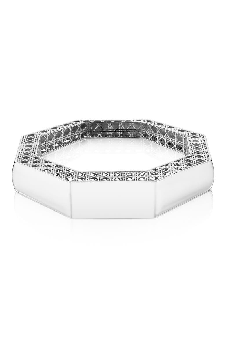 Cane Bangle, Main, color, STERLING SILVER