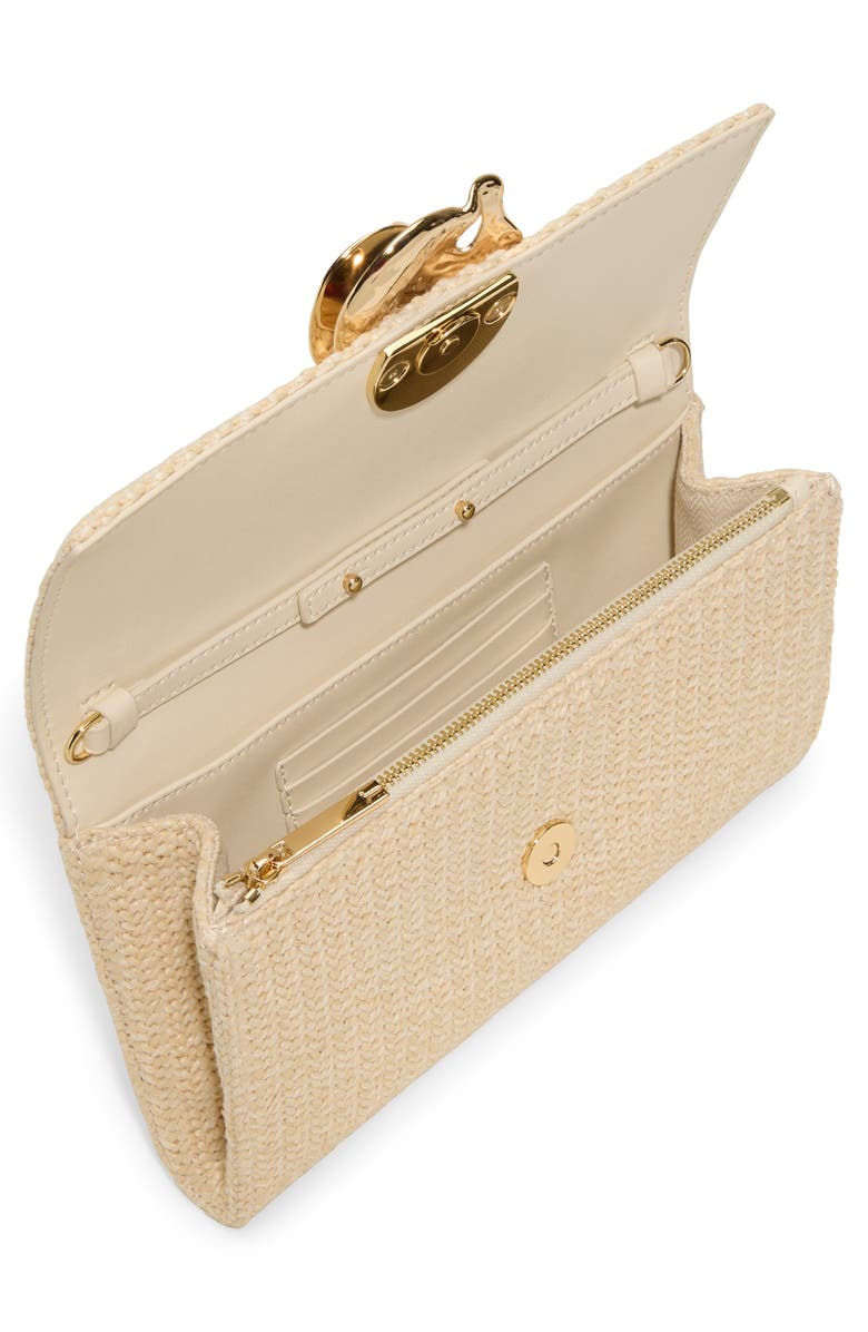 Ted Baker London Kira Rose Crossbody Wallet, Alternate, color, Bone