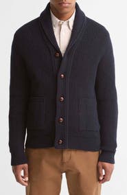 Barbour Hartland Shawl Collar Wool Cardigan